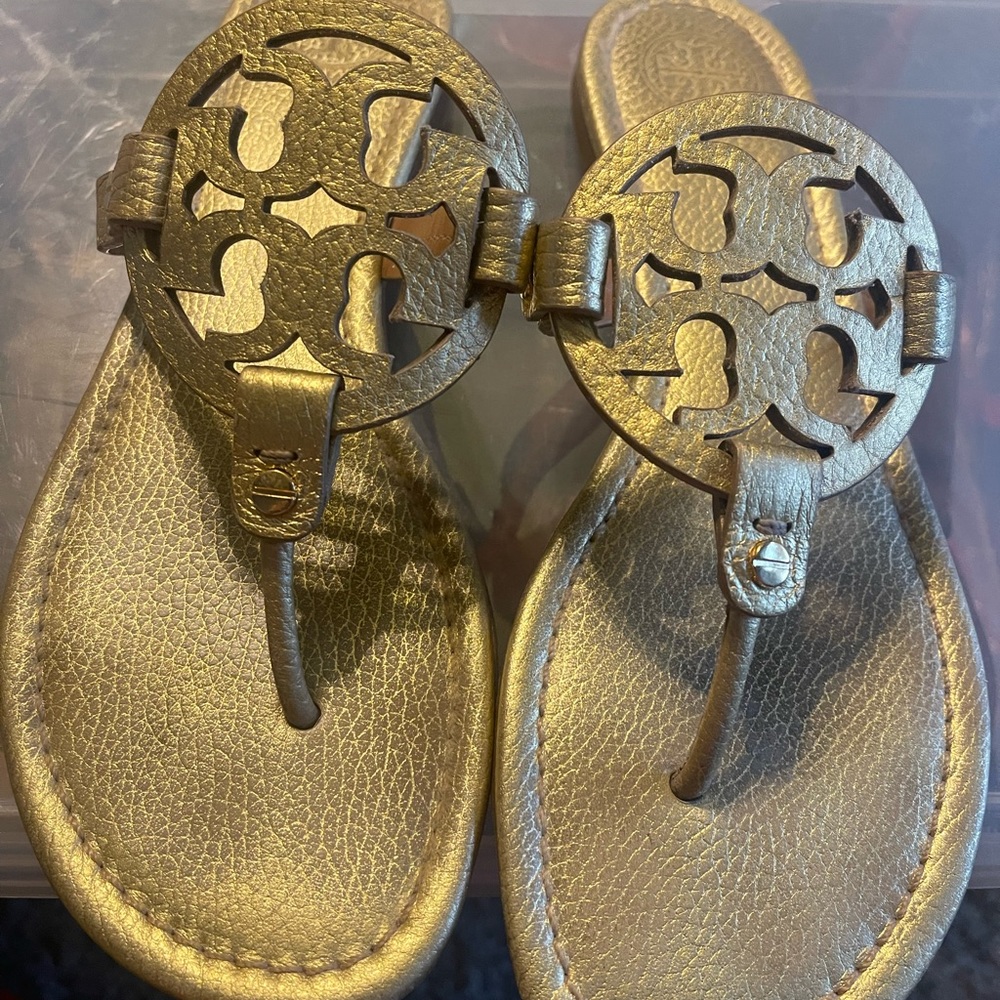 Tory Burch Miller sandal 2 pairs one price! Size 9